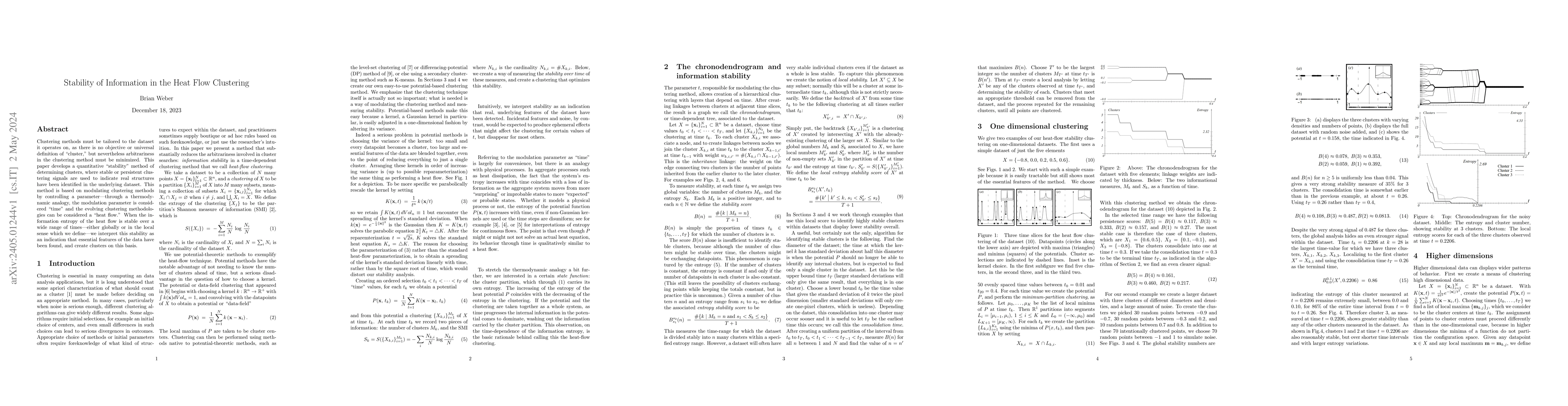 Thumbnail for Stability of Information in the Heat Flow Clustering