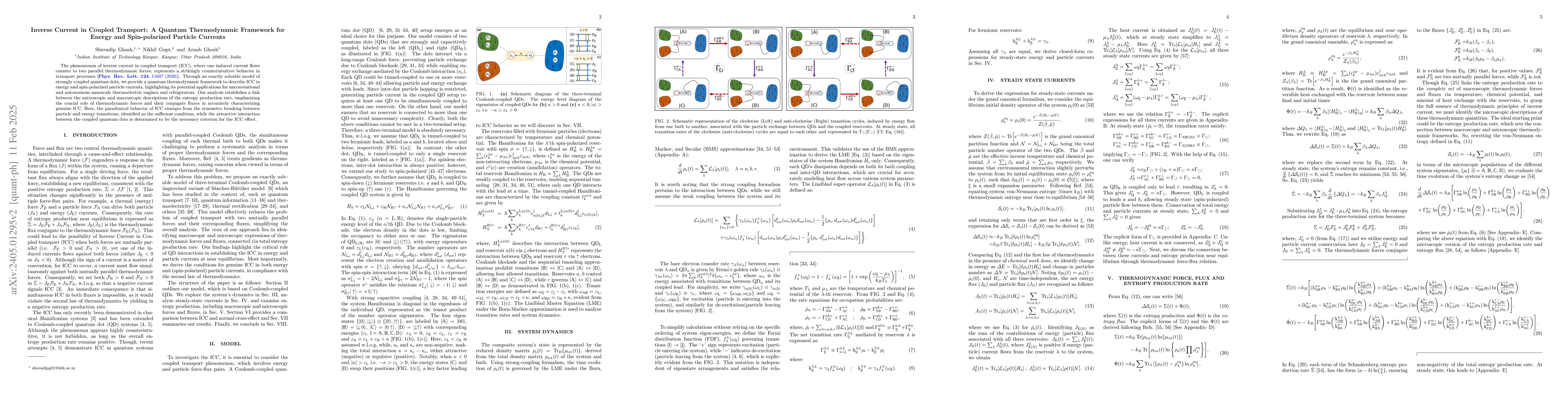 Thumbnail for Thermodynamic theory of inverse current in coupled quantum transport