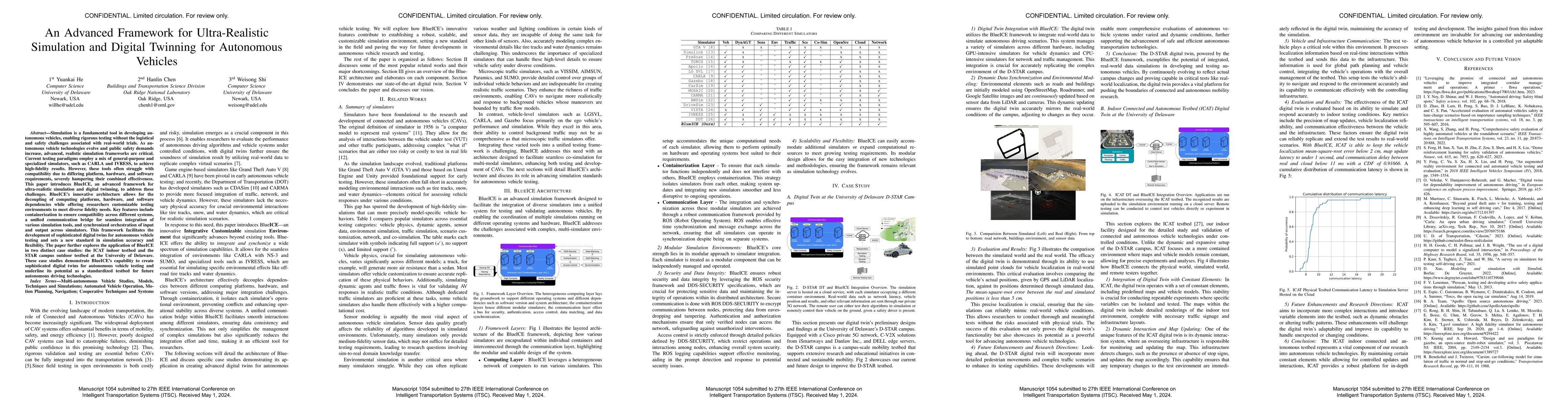 Thumbnail for An Advanced Framework for Ultra-Realistic Simulation and Digital
  Twinning for Autonomous Vehicles