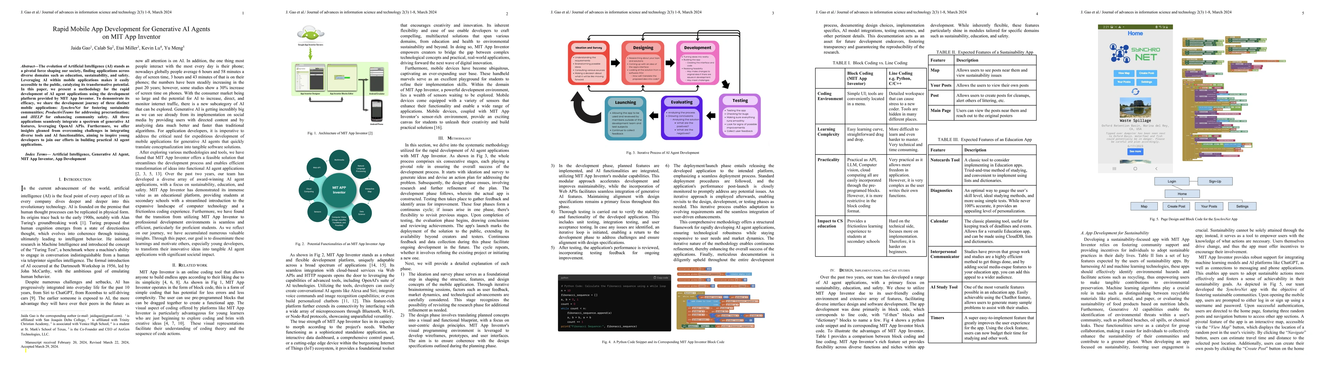 Thumbnail for Rapid Mobile App Development for Generative AI Agents on MIT App
  Inventor