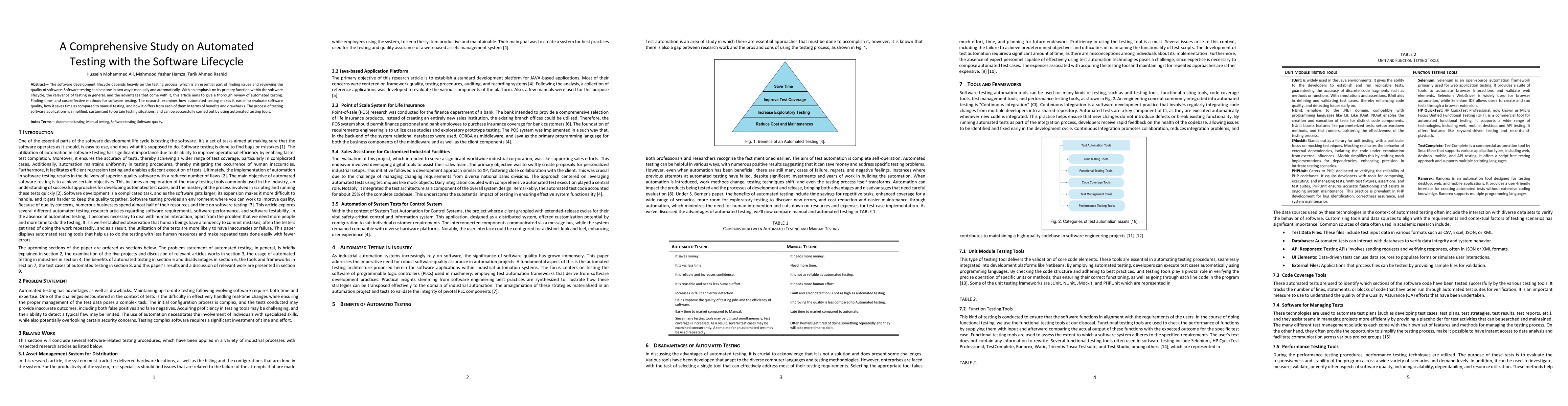 Thumbnail for A Comprehensive Study on Automated Testing with the Software Lifecycle