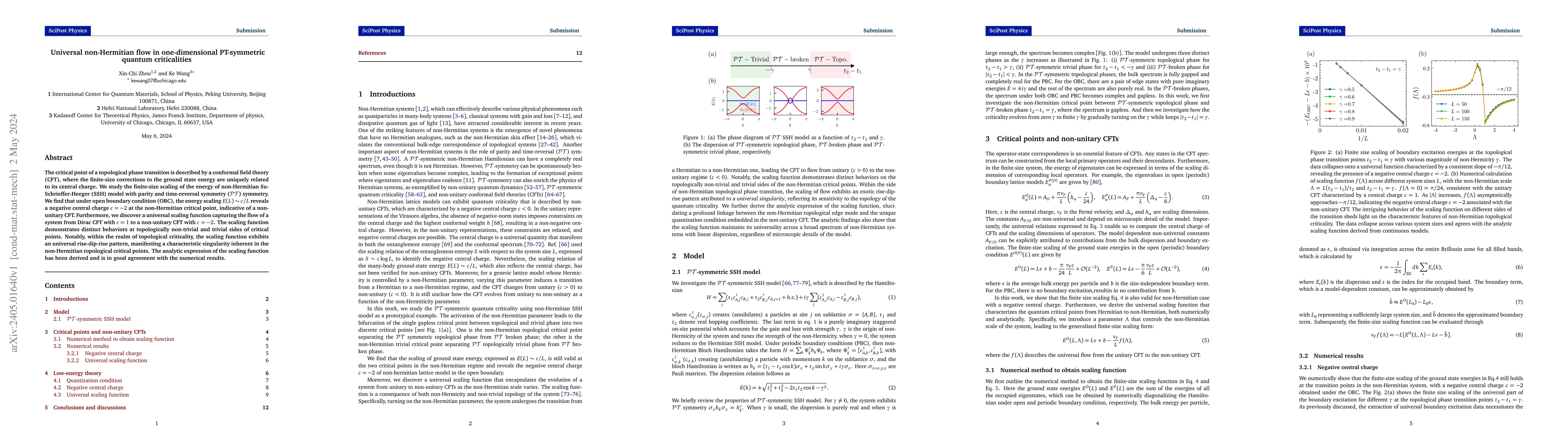 Thumbnail for Universal non-Hermitian flow in one-dimensional PT-symmetric quantum
  criticalities