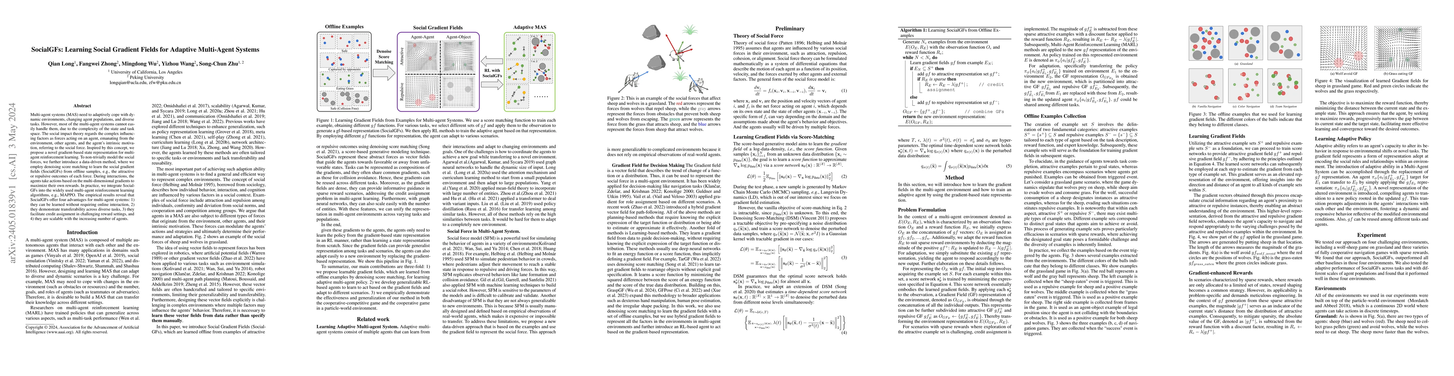 Thumbnail for SocialGFs: Learning Social Gradient Fields for Multi-Agent Reinforcement
  Learning