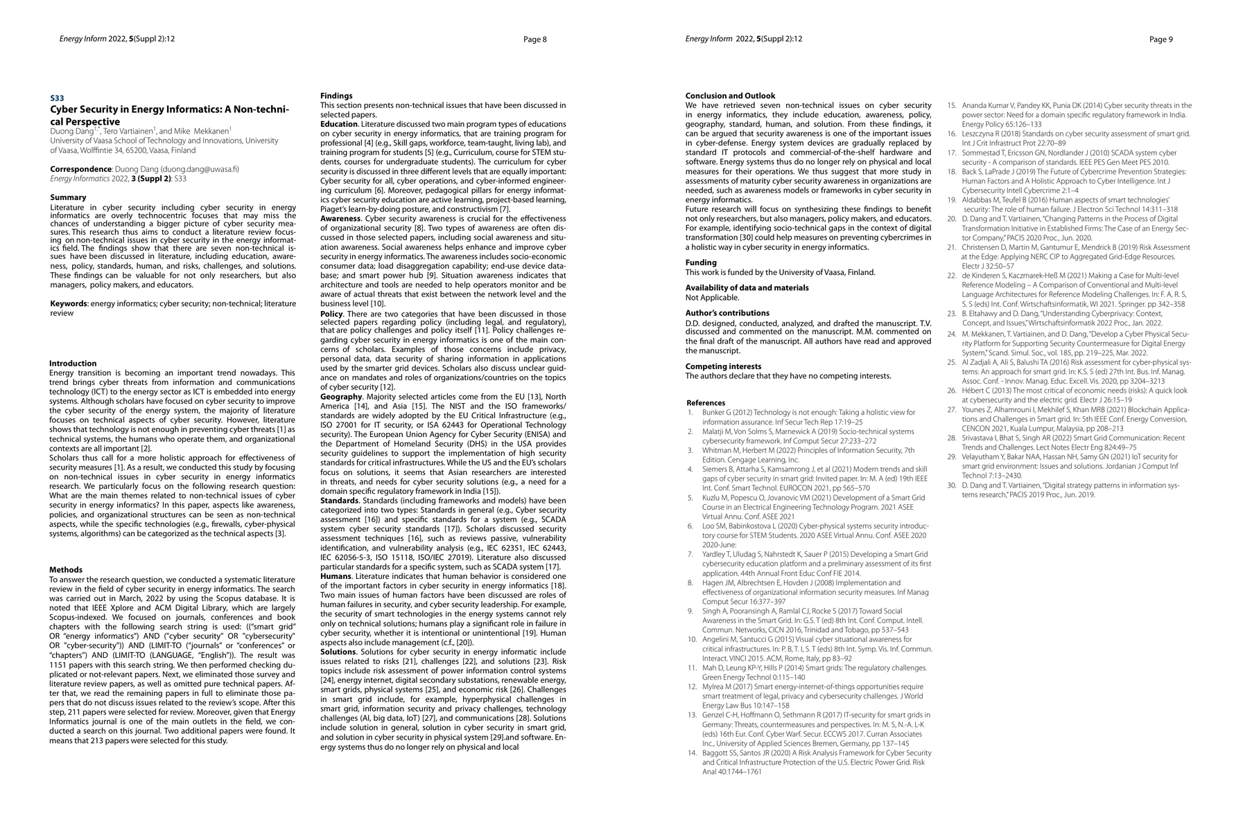 Thumbnail for Cyber Security in Energy Informatics: A Non-technical Perspective