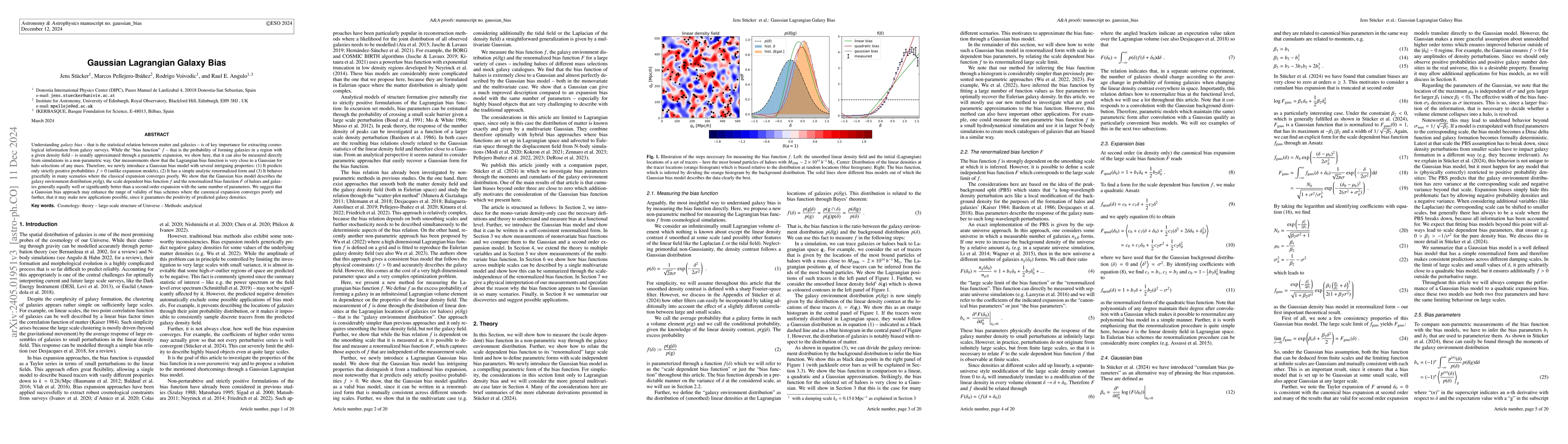 Thumbnail for Gaussian Lagrangian Galaxy Bias