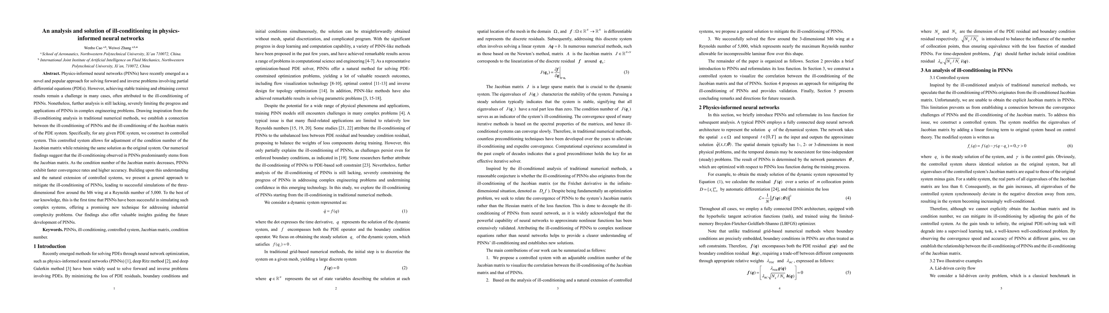 Thumbnail for An analysis and solution of ill-conditioning in physics-informed neural
  networks
