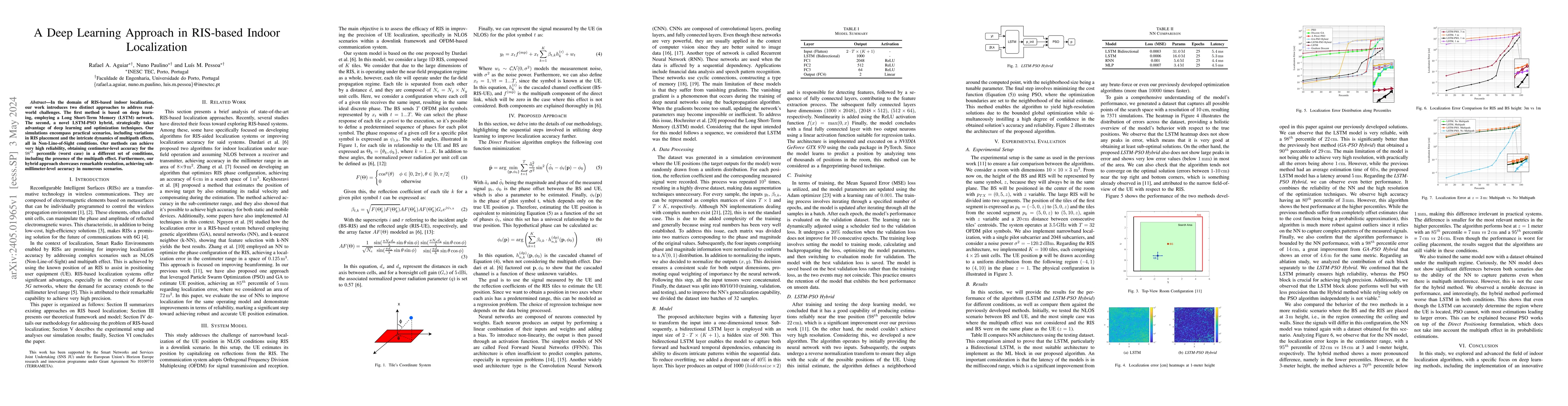 Thumbnail for A Deep Learning Approach in RIS-based Indoor Localization