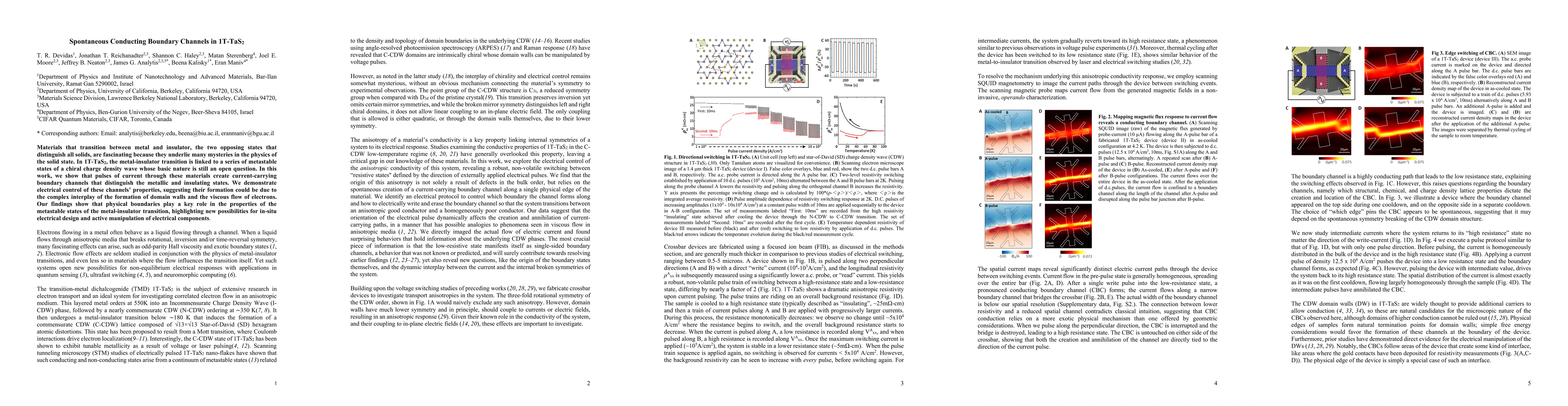 Thumbnail for Spontaneous Conducting Boundary Channels in 1T-TaS$_{2}$