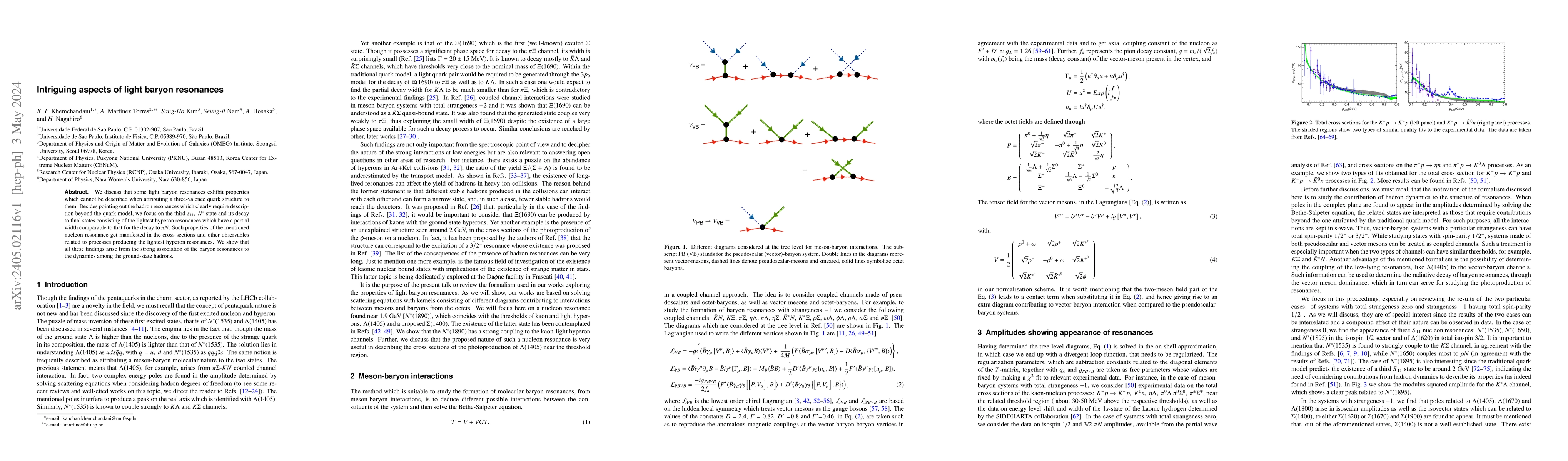 Thumbnail for Intriguing aspects of light baryon resonances
