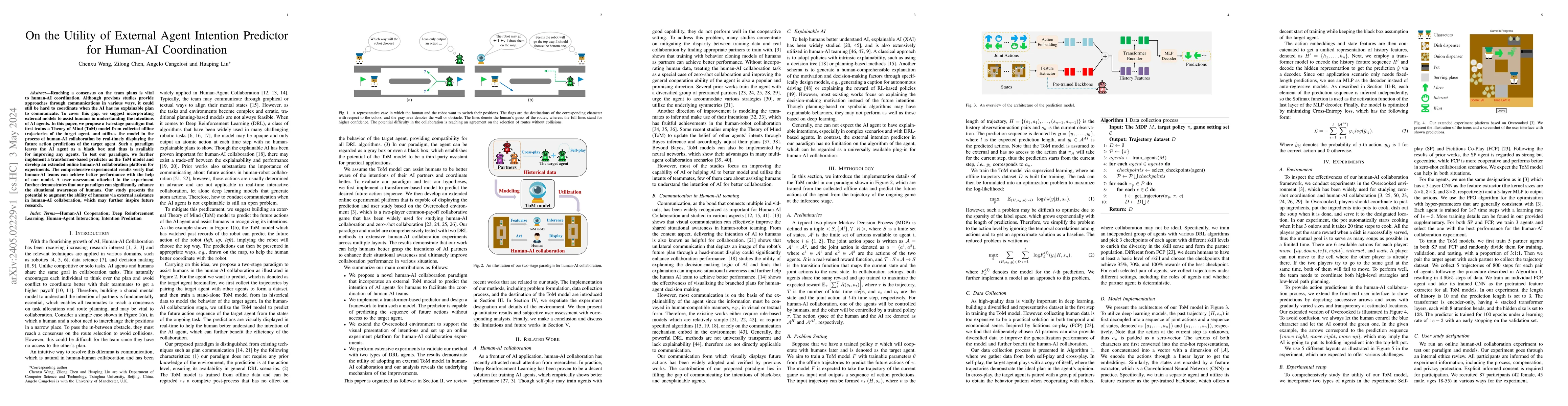 Thumbnail for On the Utility of External Agent Intention Predictor for Human-AI
  Coordination