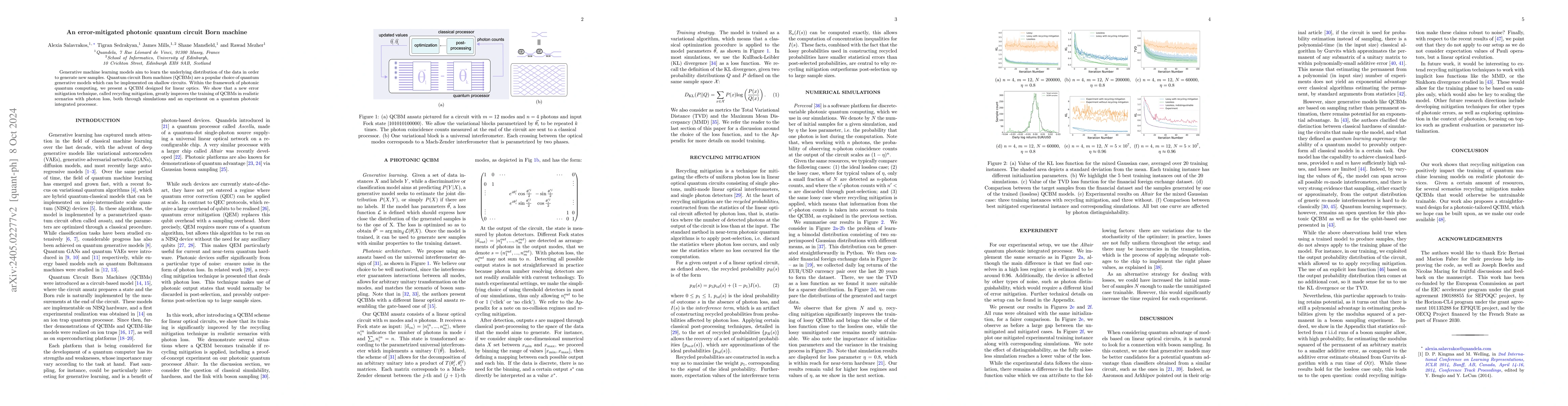 Thumbnail for An error-mitigated photonic quantum circuit Born machine