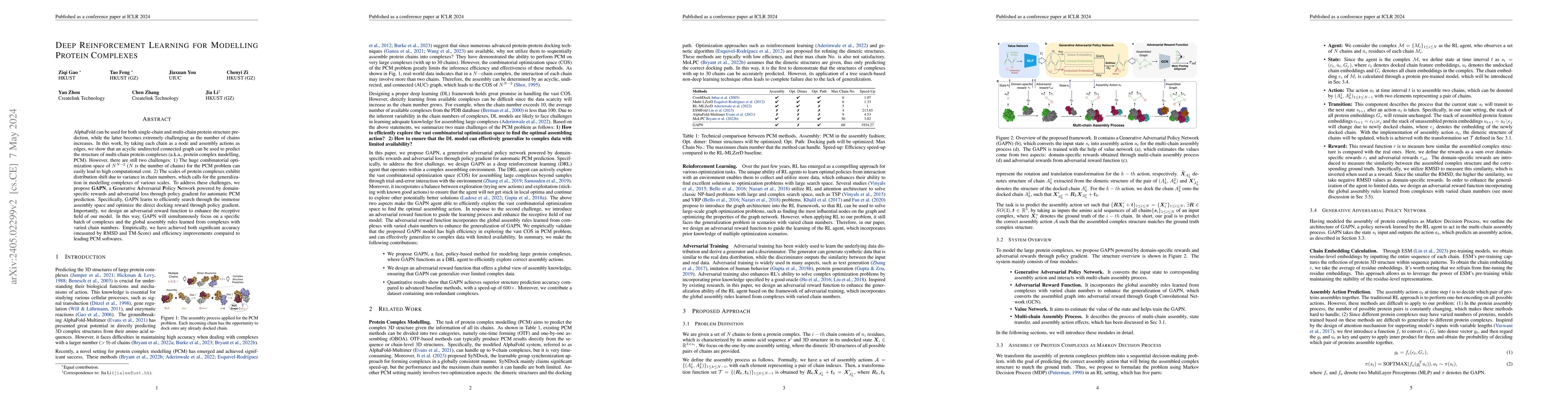 Thumbnail for Deep Reinforcement Learning for Modelling Protein Complexes