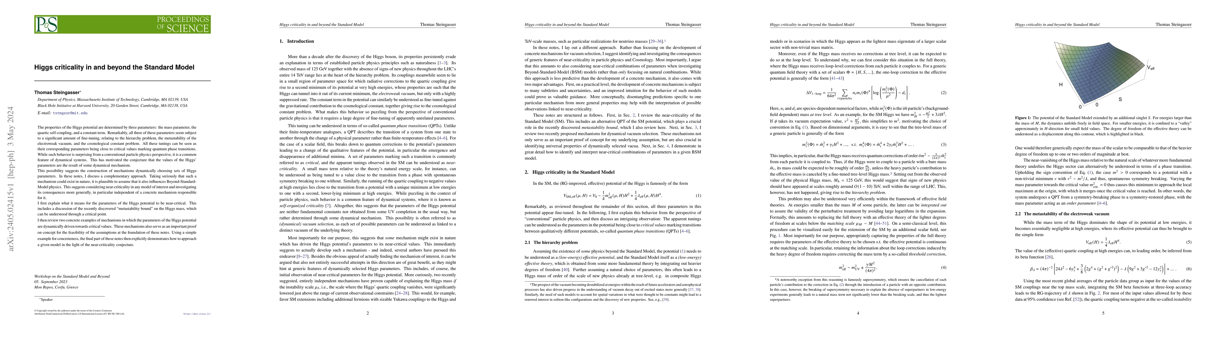 Thumbnail for Higgs criticality in and beyond the Standard Model