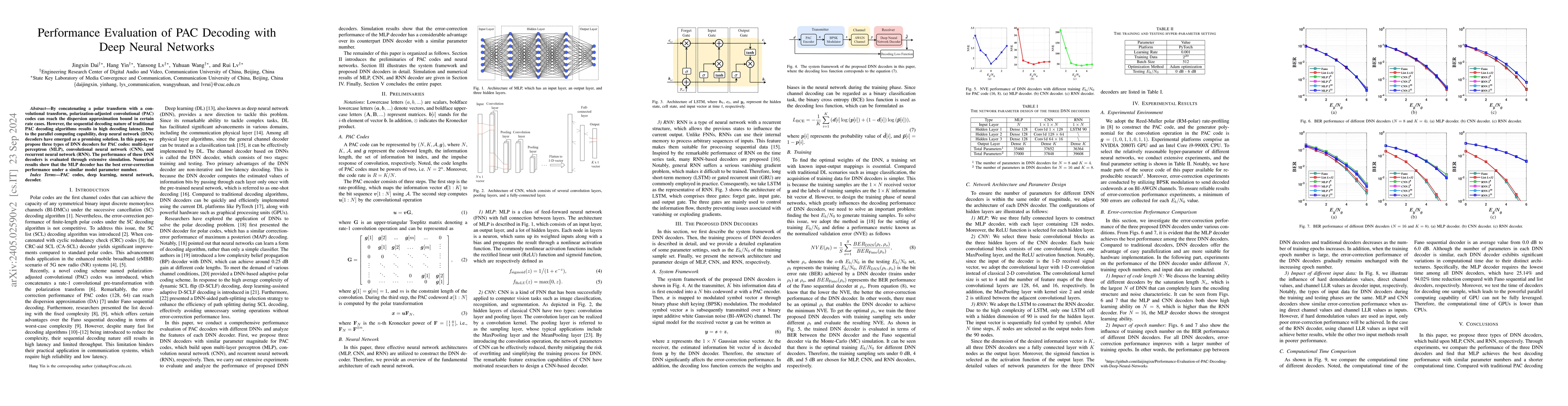 Thumbnail for Performance Evaluation of PAC Decoding with Deep Neural Networks
