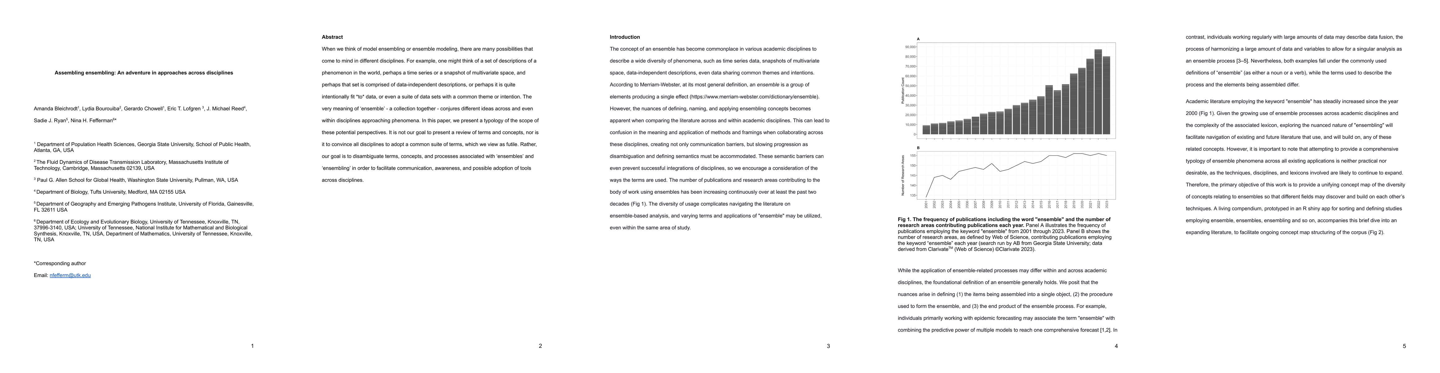 Thumbnail for Assembling ensembling: An adventure in approaches across disciplines