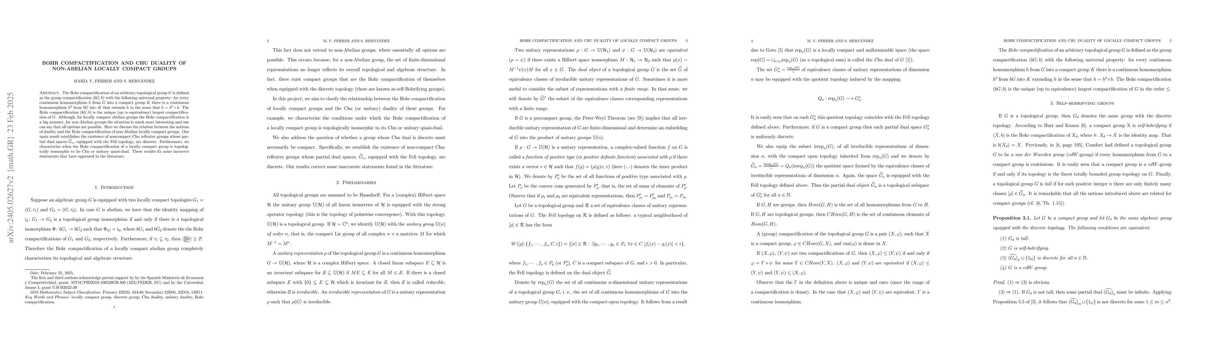 Thumbnail for Groups with few finite dimensional unitary representations