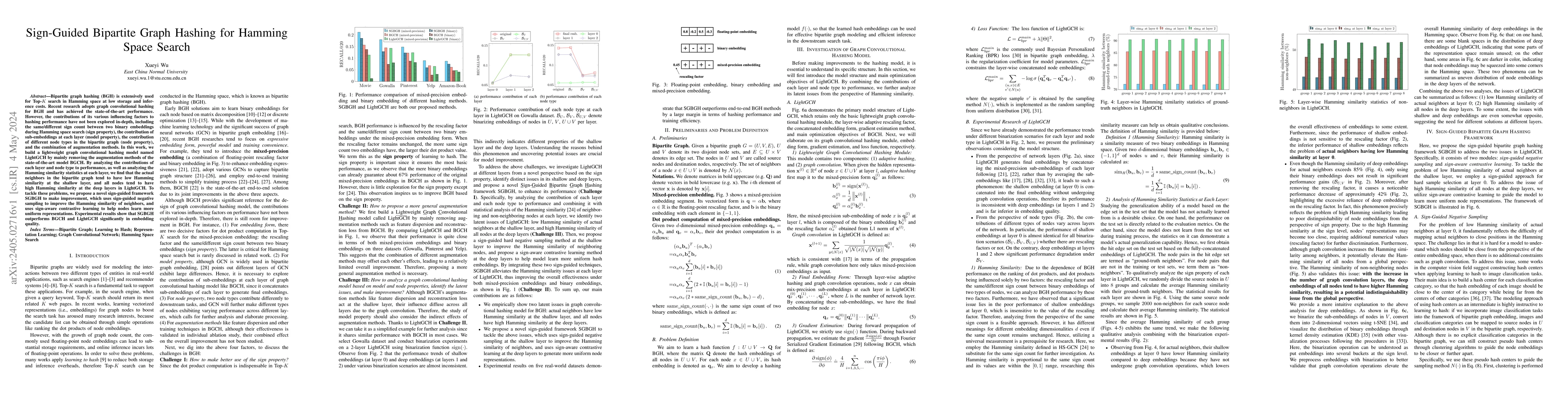 Thumbnail for Sign-Guided Bipartite Graph Hashing for Hamming Space Search