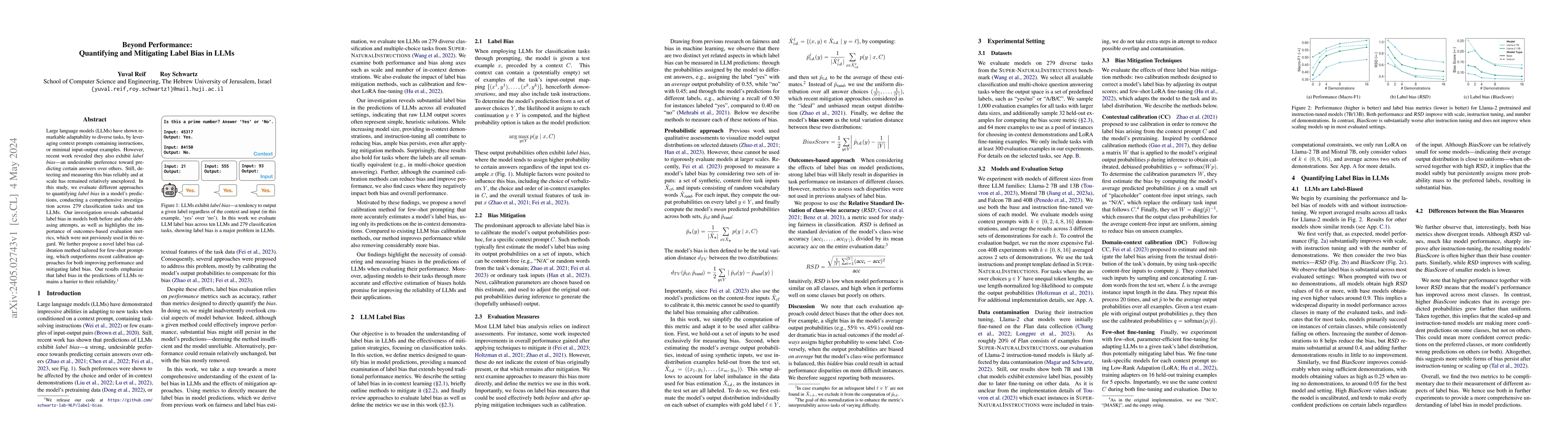 Thumbnail for Beyond Performance: Quantifying and Mitigating Label Bias in LLMs