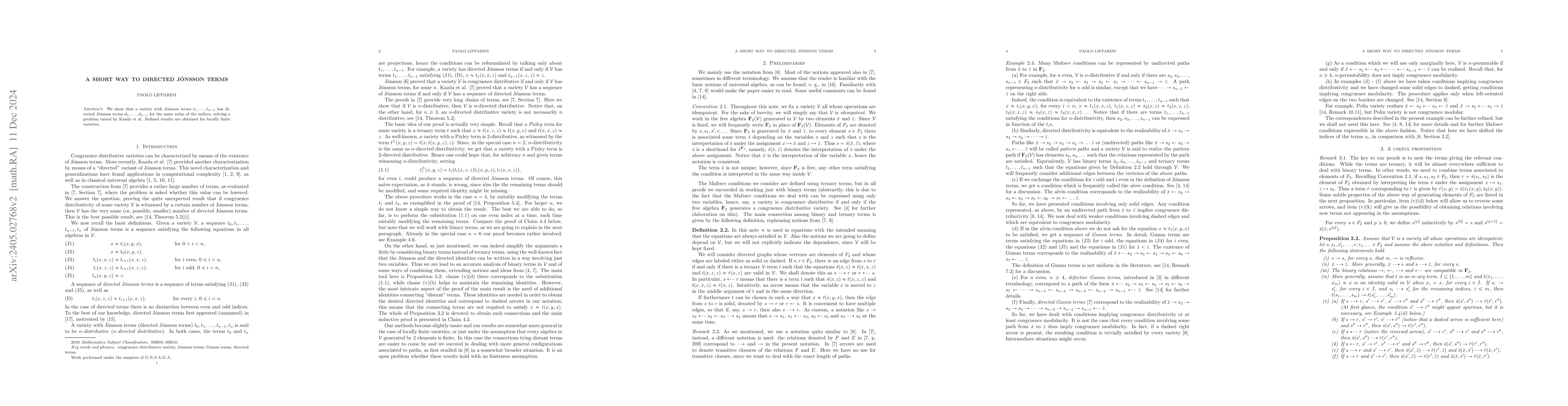 Thumbnail for A short way to directed J\'onsson terms