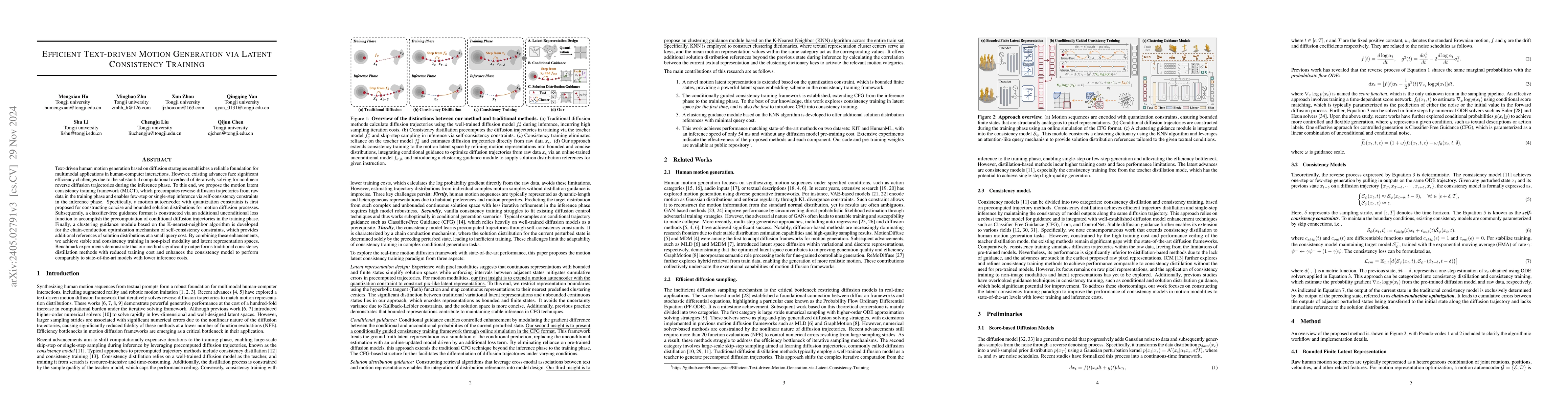 Thumbnail for Efficient Text-driven Motion Generation via Latent Consistency Training