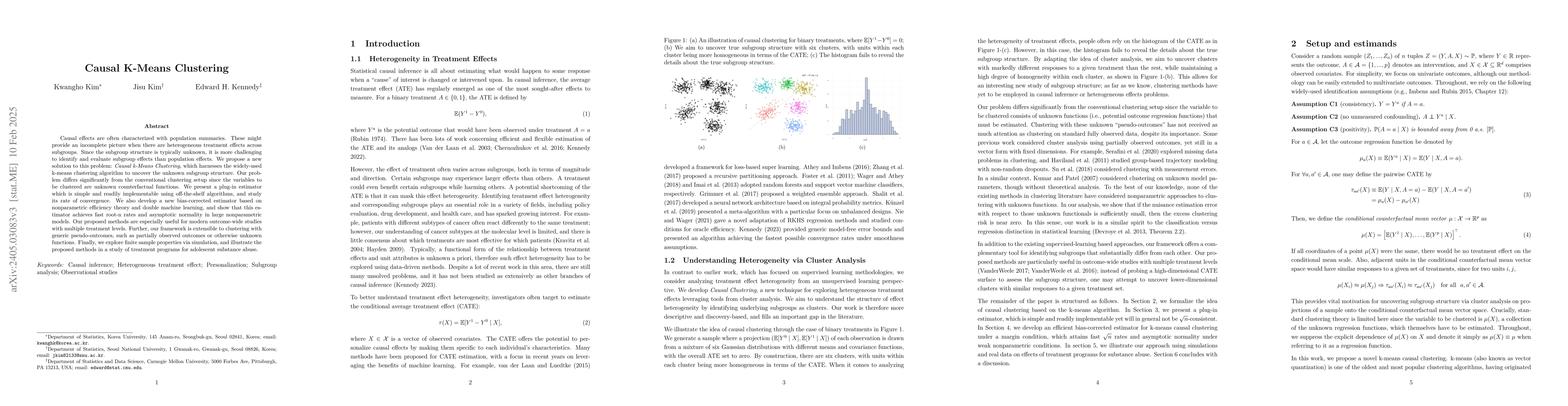 Thumbnail for Causal K-Means Clustering