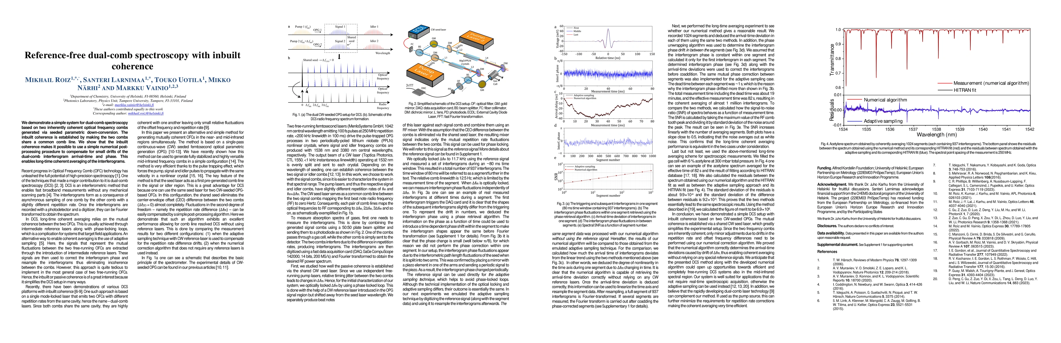 Thumbnail for Reference-free dual-comb spectroscopy with inbuilt coherence