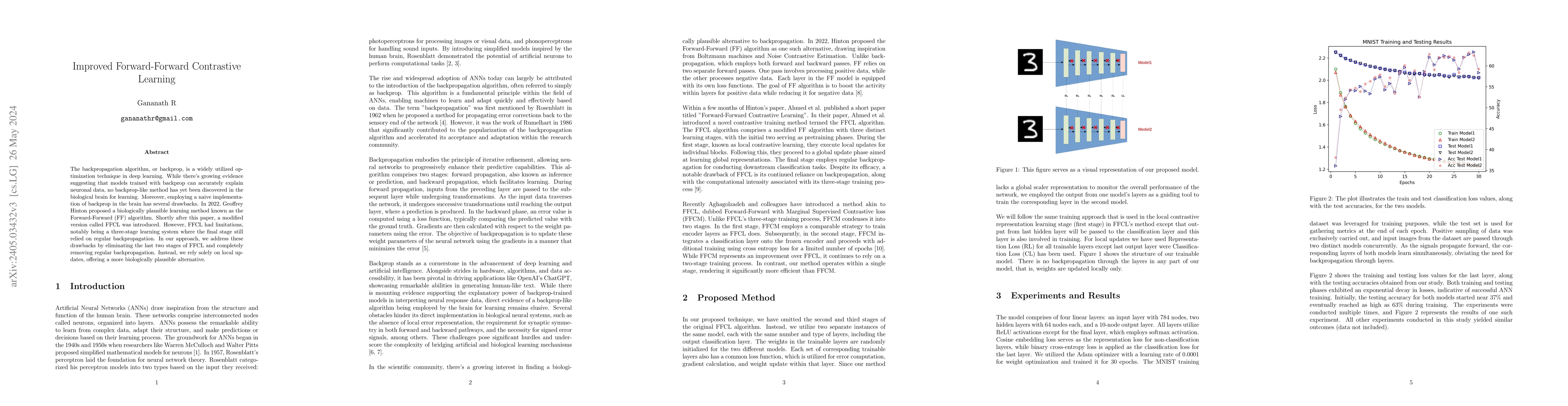 Thumbnail for Improved Forward-Forward Contrastive Learning