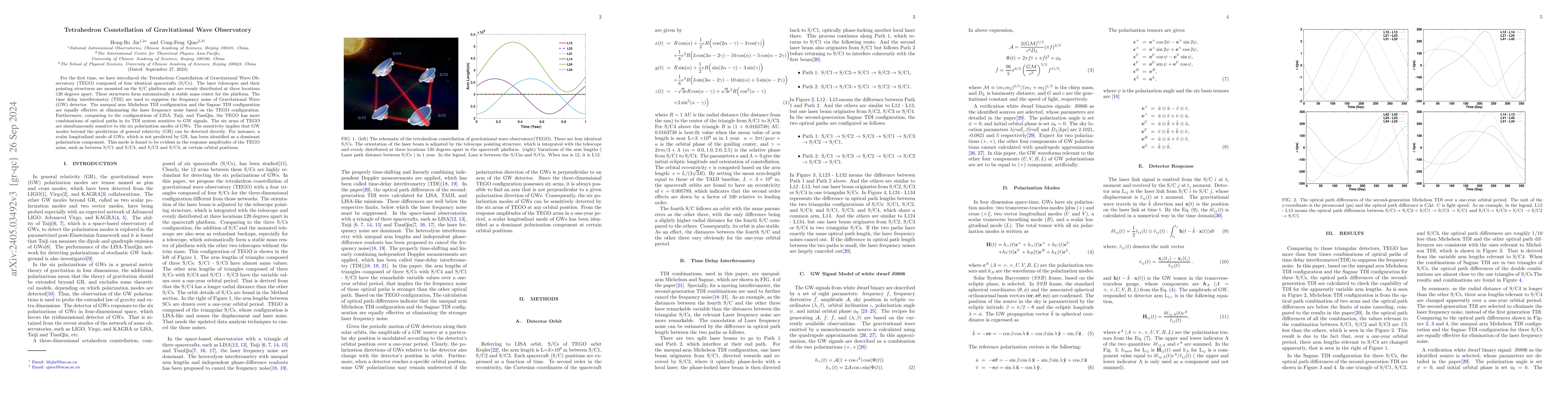 Thumbnail for Gravitational Wave Polarization Detection with Pyramid Constellation of
  Gravitational Wave Observatory