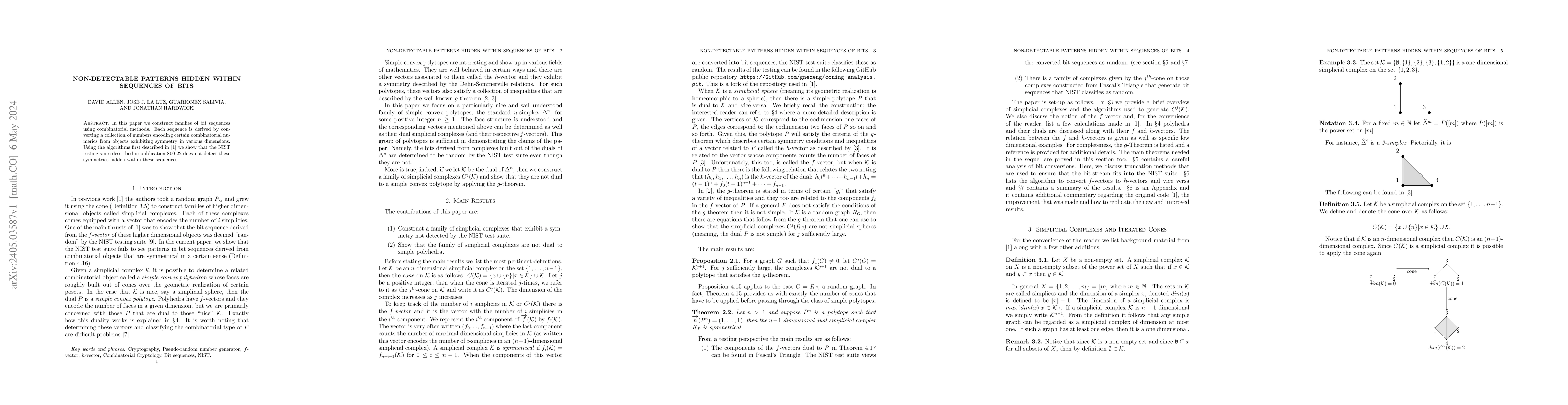 Thumbnail for Non-detectable patterns hidden within sequences of bits