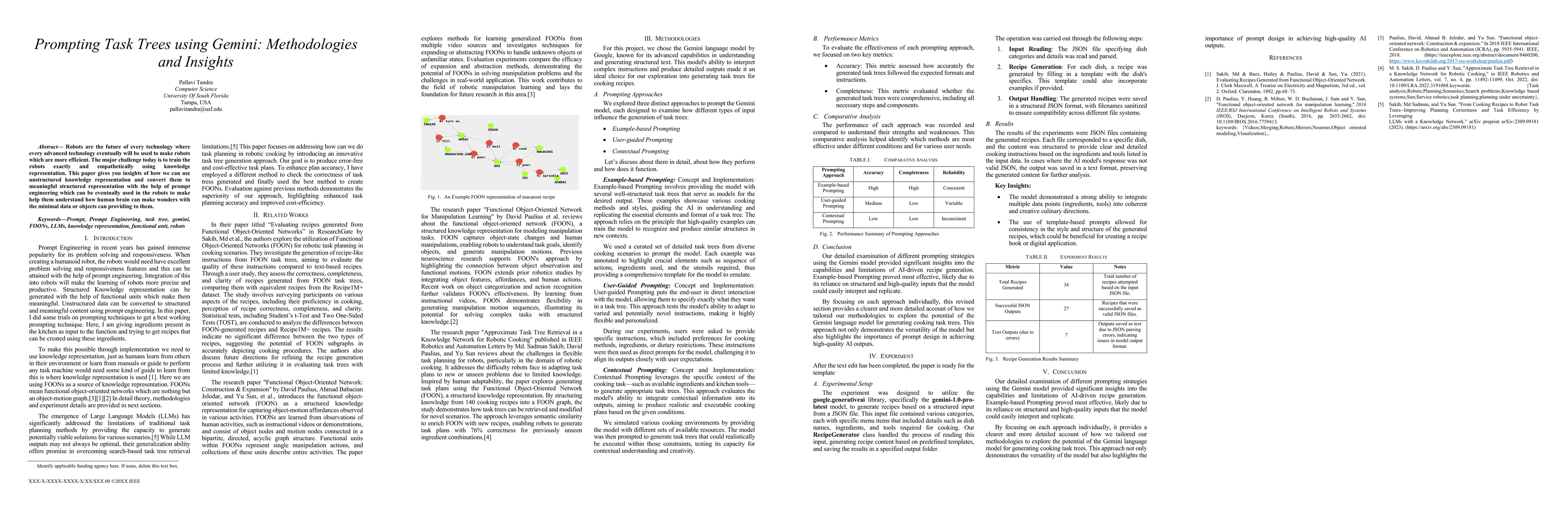 Thumbnail for Prompting Task Trees using Gemini: Methodologies and Insights