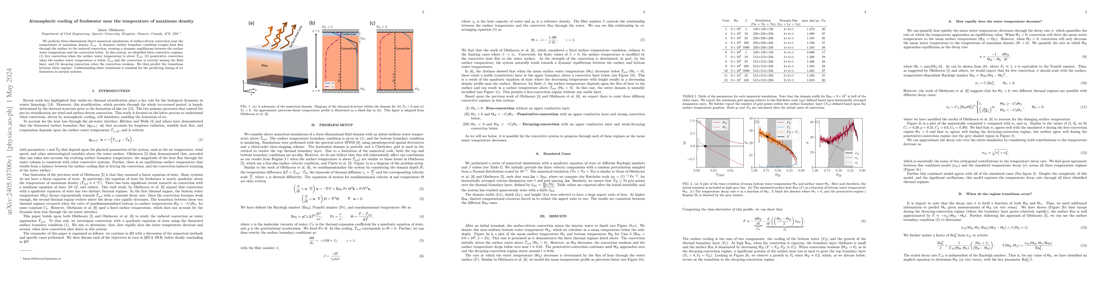 Thumbnail for Atmospheric cooling of freshwater near the temperature of maximum
  density