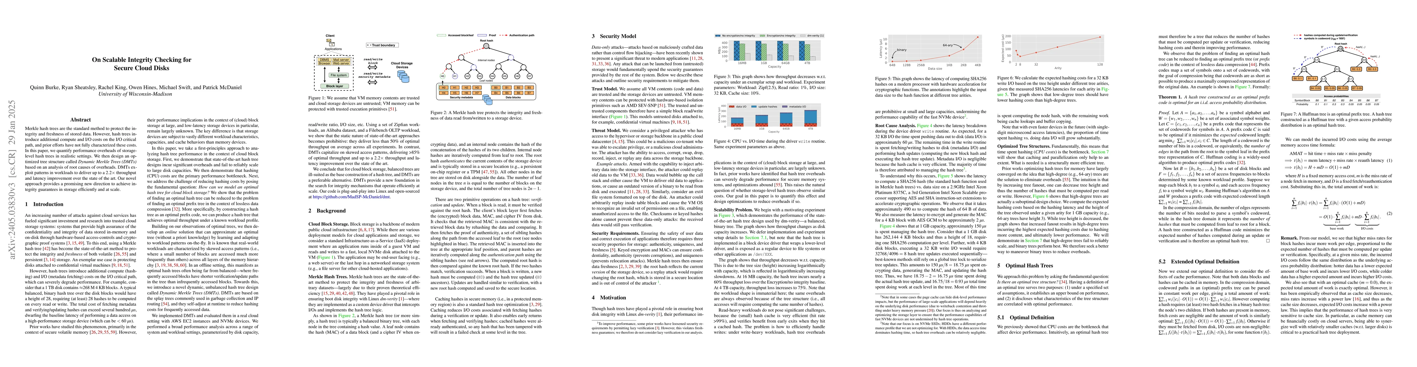 Thumbnail for Cloud Storage Integrity at Scale: A Case for Dynamic Hash Trees