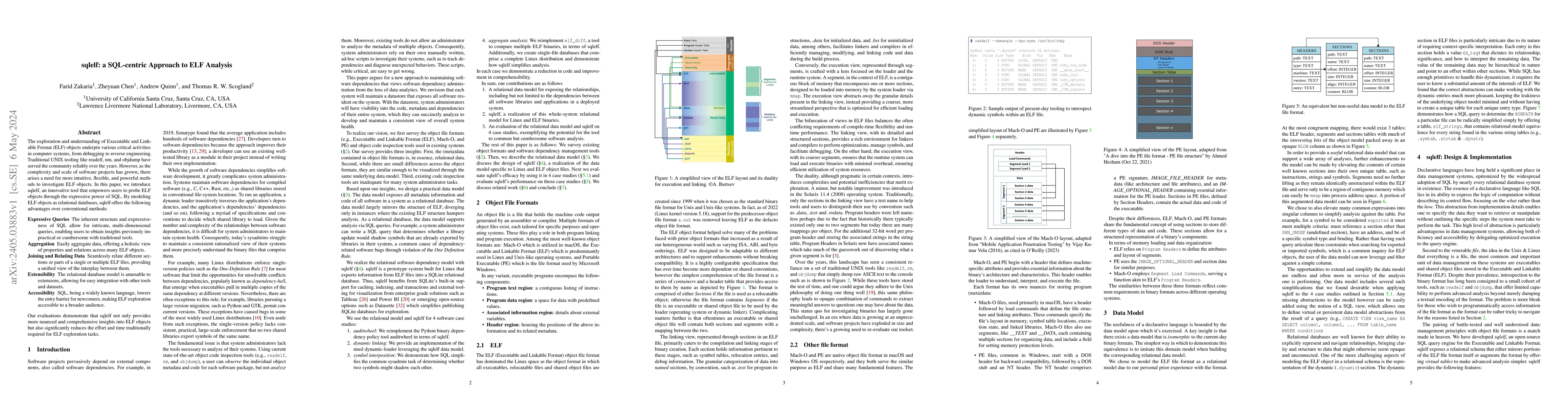 Thumbnail for sqlelf: a SQL-centric Approach to ELF Analysis