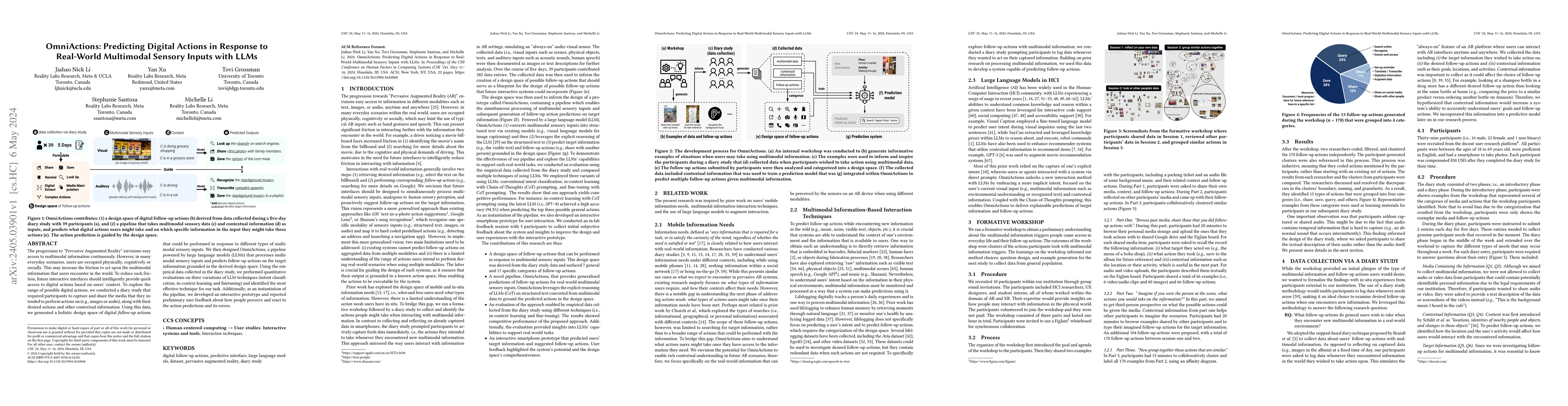 Thumbnail for OmniActions: Predicting Digital Actions in Response to Real-World
  Multimodal Sensory Inputs with LLMs