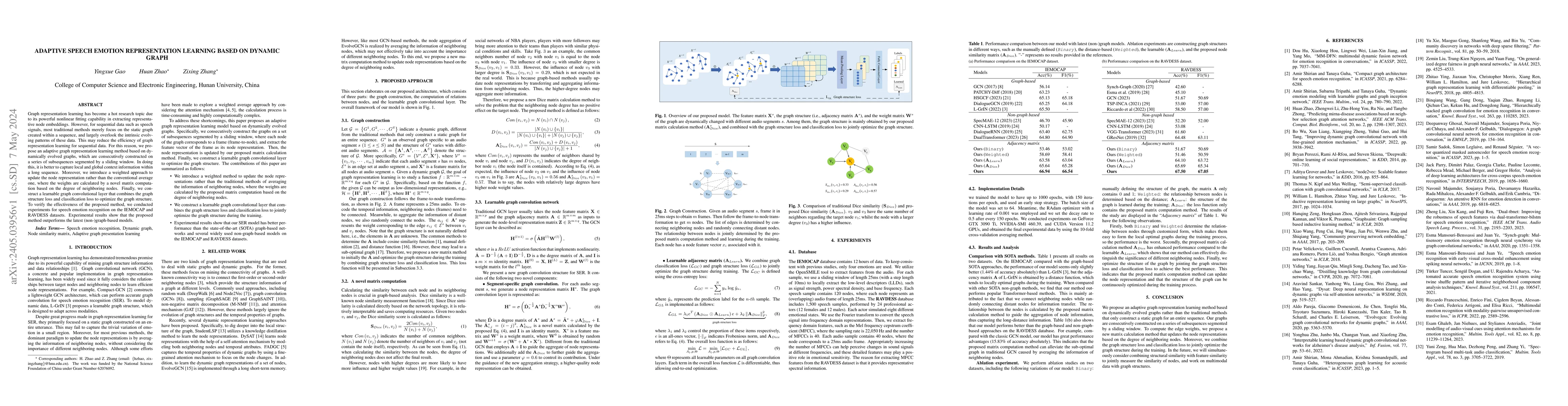 Thumbnail for Adaptive Speech Emotion Representation Learning Based On Dynamic Graph