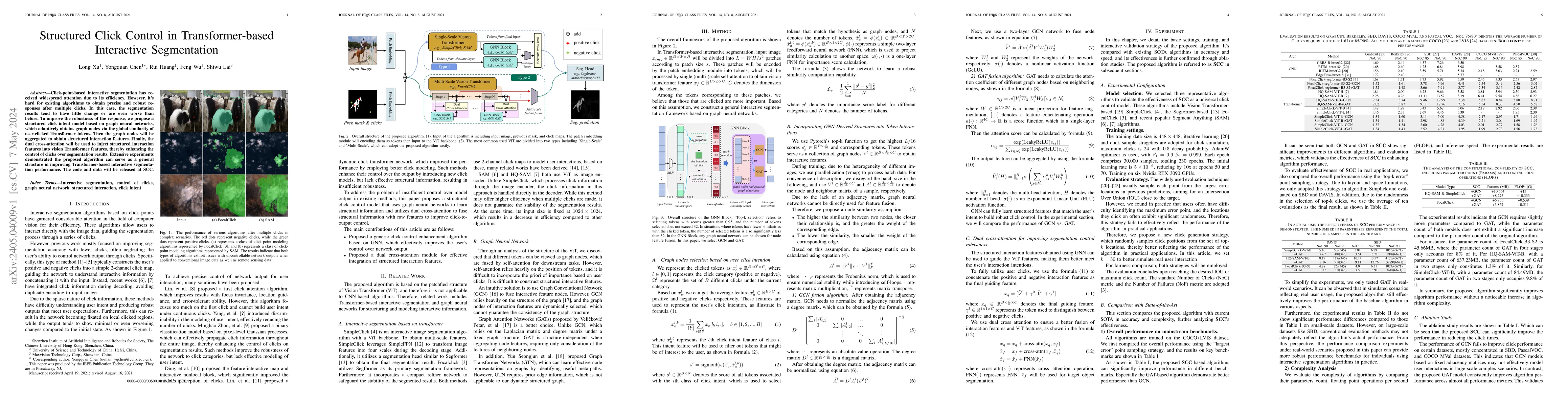 Thumbnail for Structured Click Control in Transformer-based Interactive Segmentation