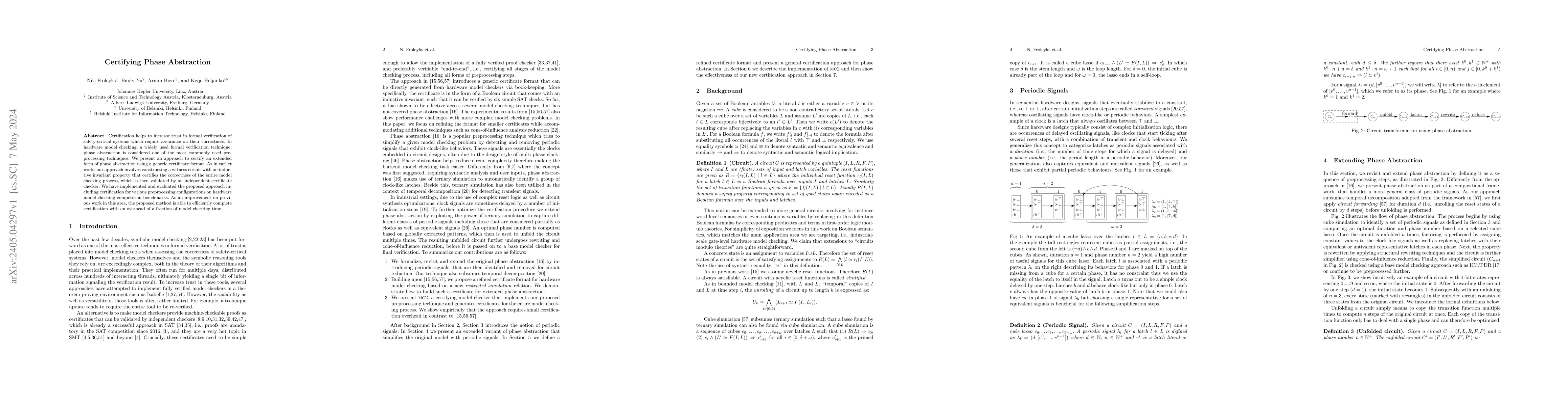 Thumbnail for Certifying Phase Abstraction