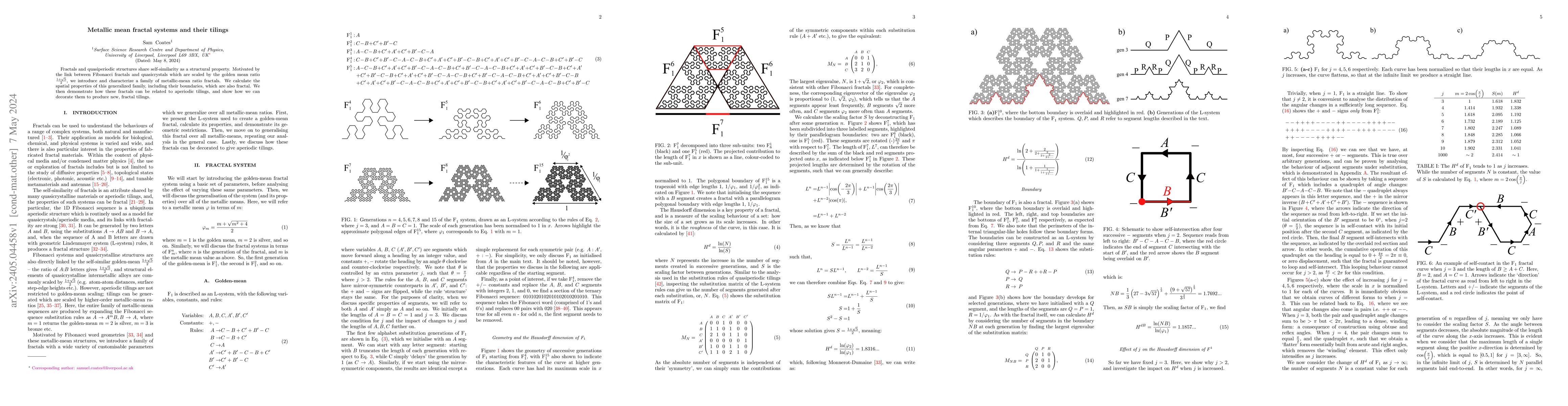 Thumbnail for Metallic mean fractal systems and their tilings