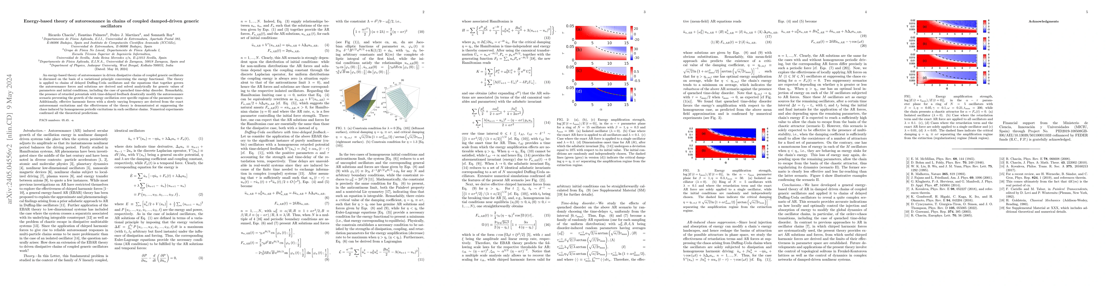 Thumbnail for Energy-based theory of autoresonance in chains of coupled damped-driven
  generic oscillators