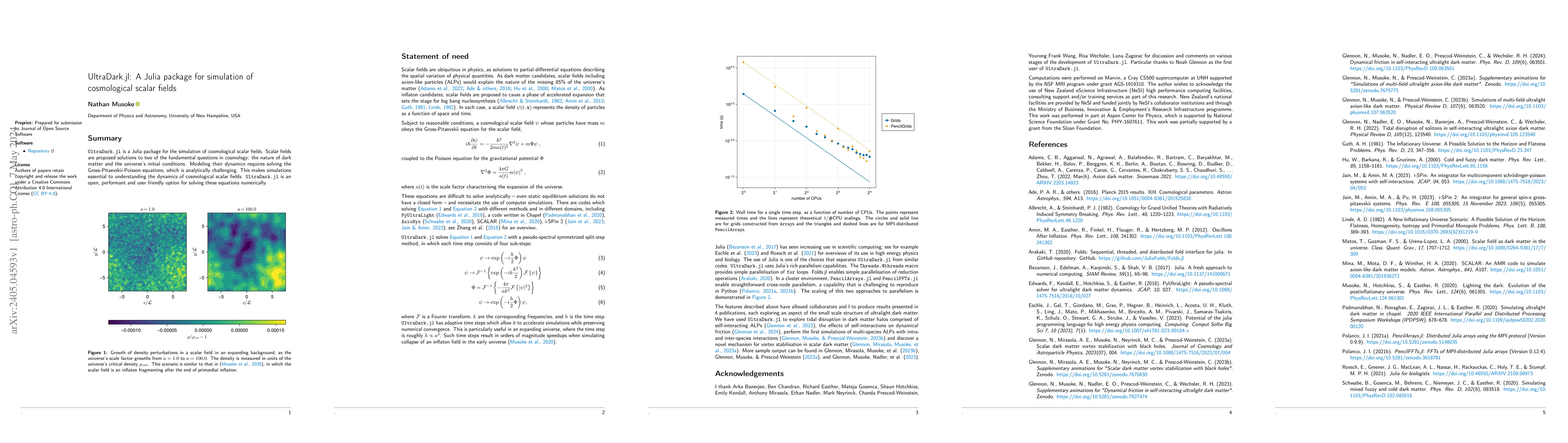 Thumbnail for UltraDark.jl: A Julia package for simulation of cosmological scalar
  fields