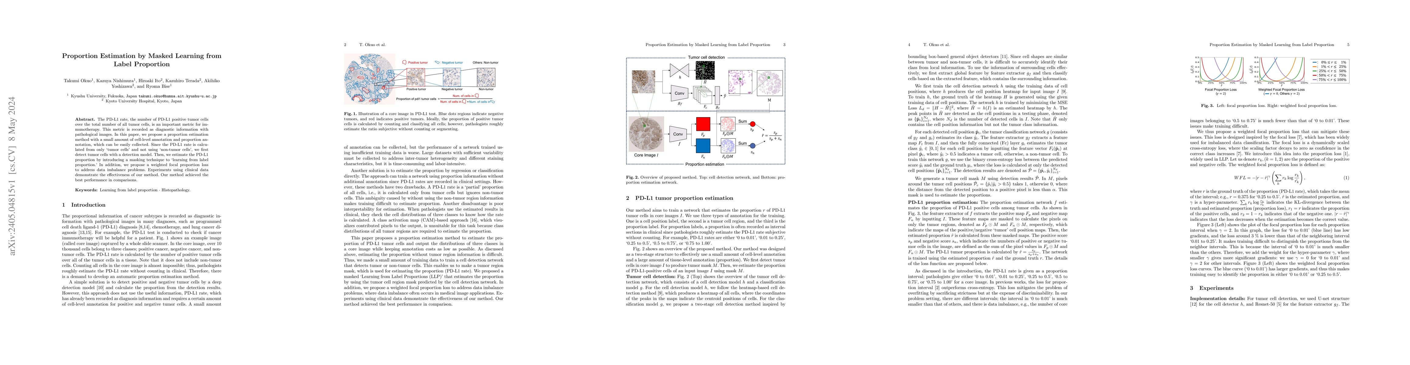 Thumbnail for Proportion Estimation by Masked Learning from Label Proportion