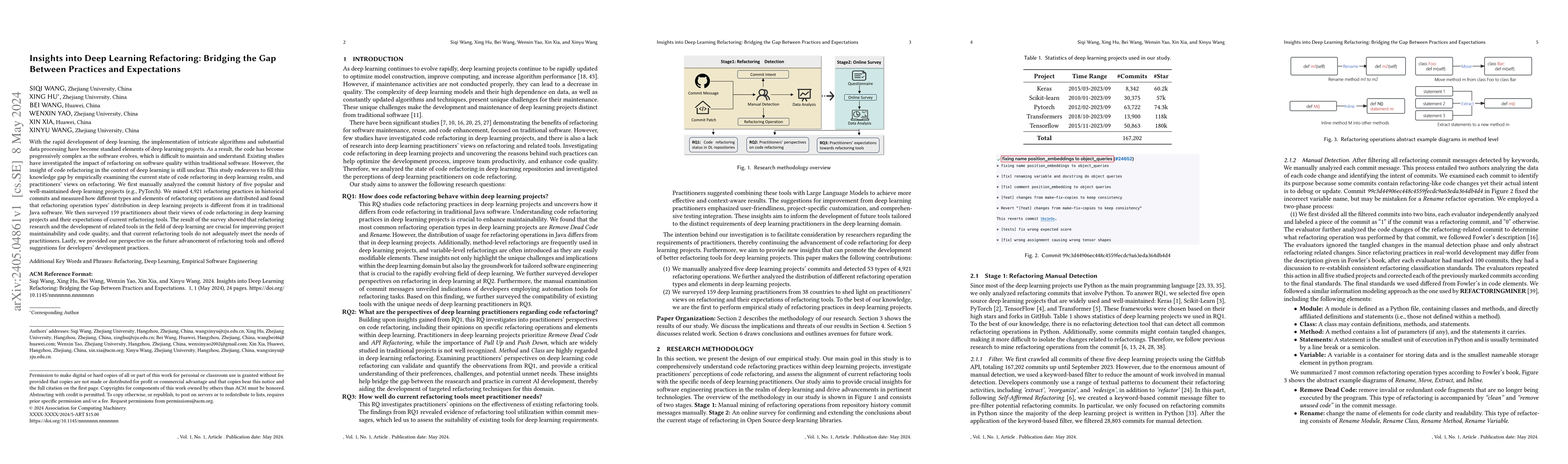 Thumbnail for Insights into Deep Learning Refactoring: Bridging the Gap Between
  Practices and Expectations