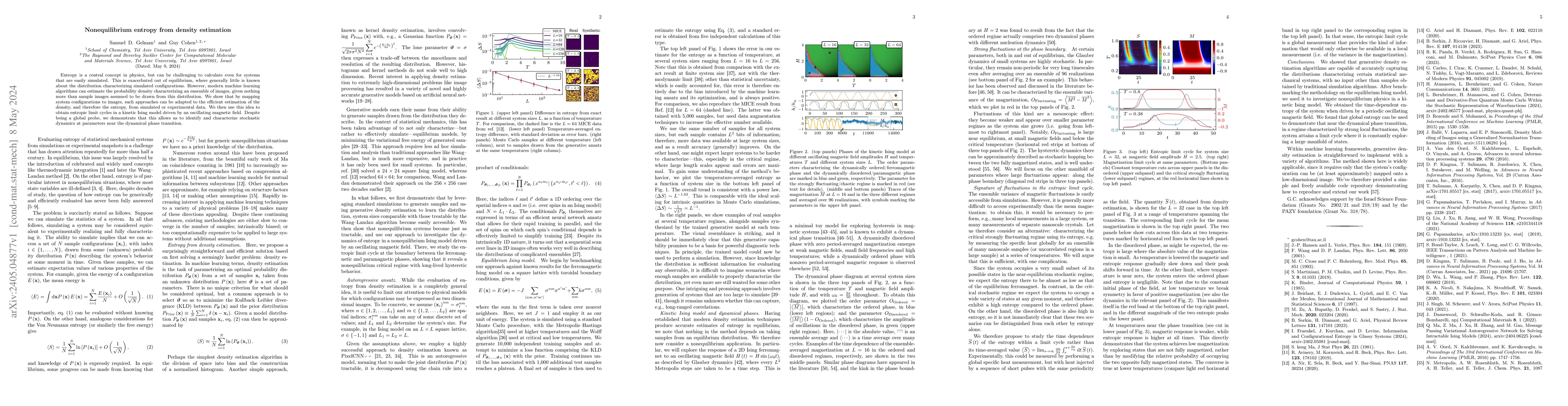 Thumbnail for Nonequilibrium entropy from density estimation
