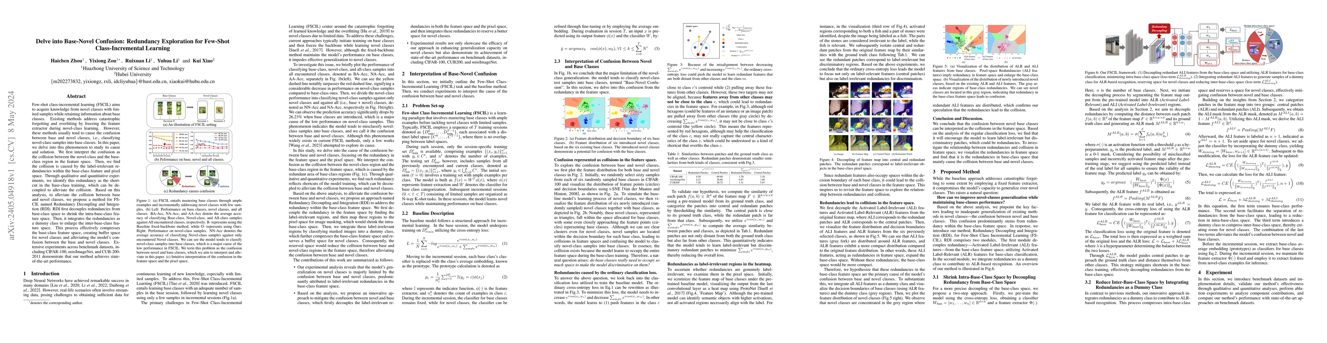 Thumbnail for Delve into Base-Novel Confusion: Redundancy Exploration for Few-Shot
  Class-Incremental Learning