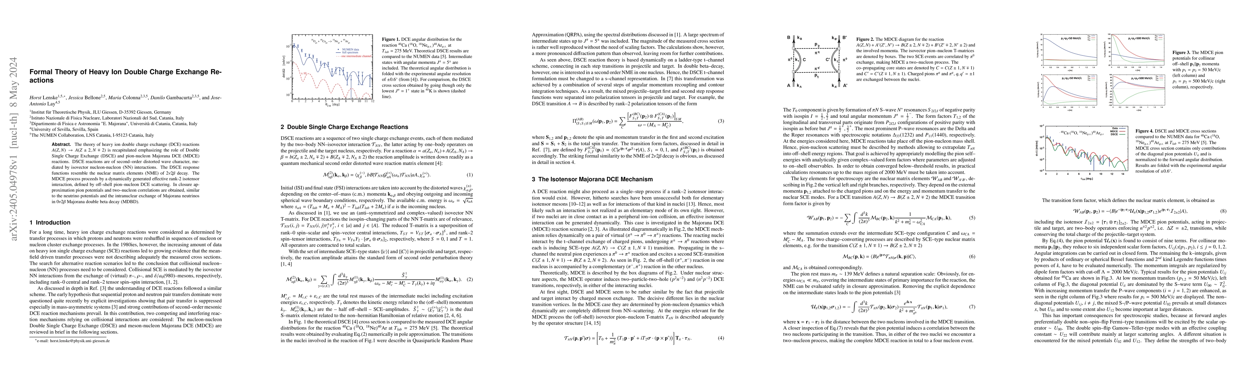 Thumbnail for Formal Theory of Heavy Ion Double Charge Exchange Reactions