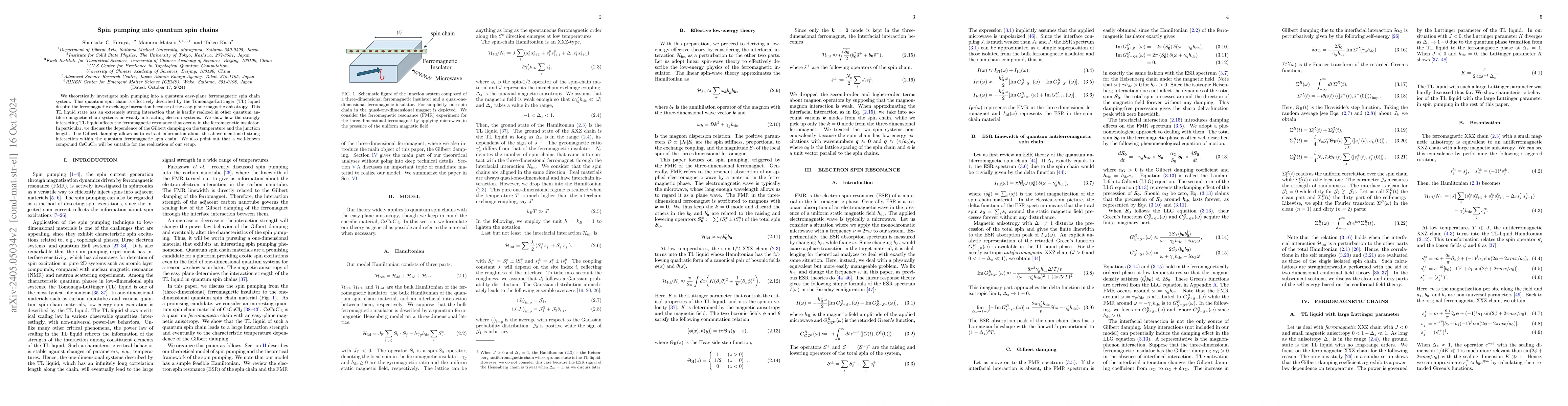 Thumbnail for Spin pumping into quantum spin chains