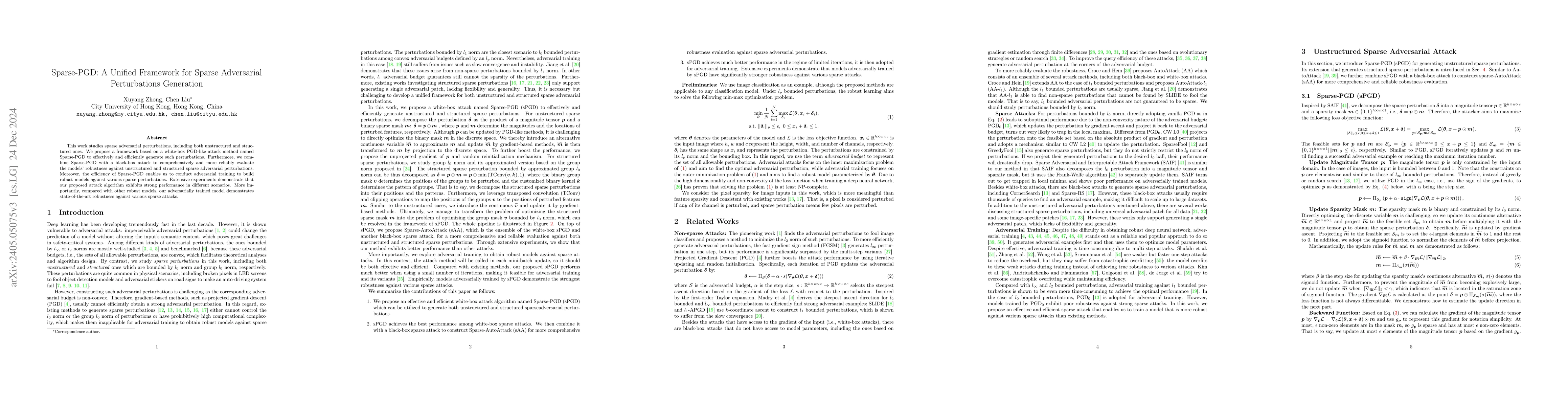 Thumbnail for Towards Efficient Training and Evaluation of Robust Models against $l_0$
  Bounded Adversarial Perturbations