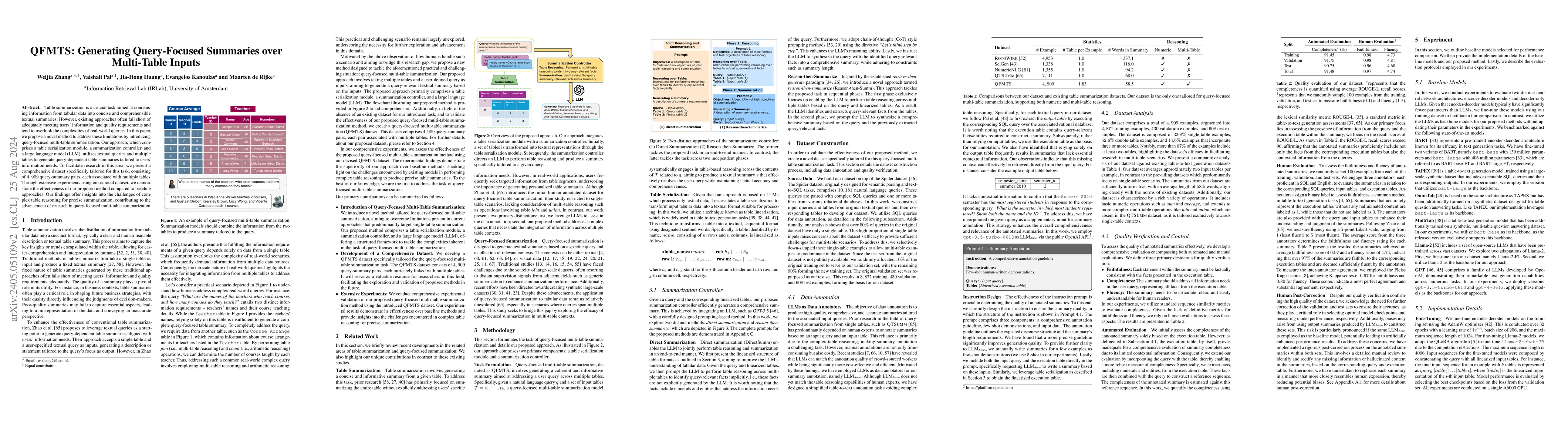 Thumbnail for QFMTS: Generating Query-Focused Summaries over Multi-Table Inputs