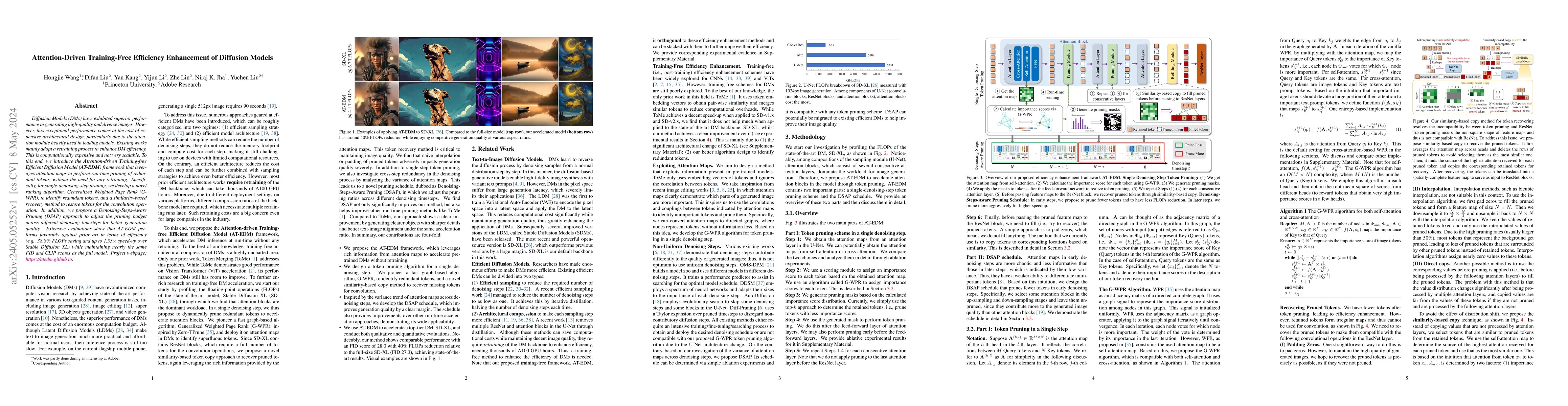 Thumbnail for Attention-Driven Training-Free Efficiency Enhancement of Diffusion
  Models