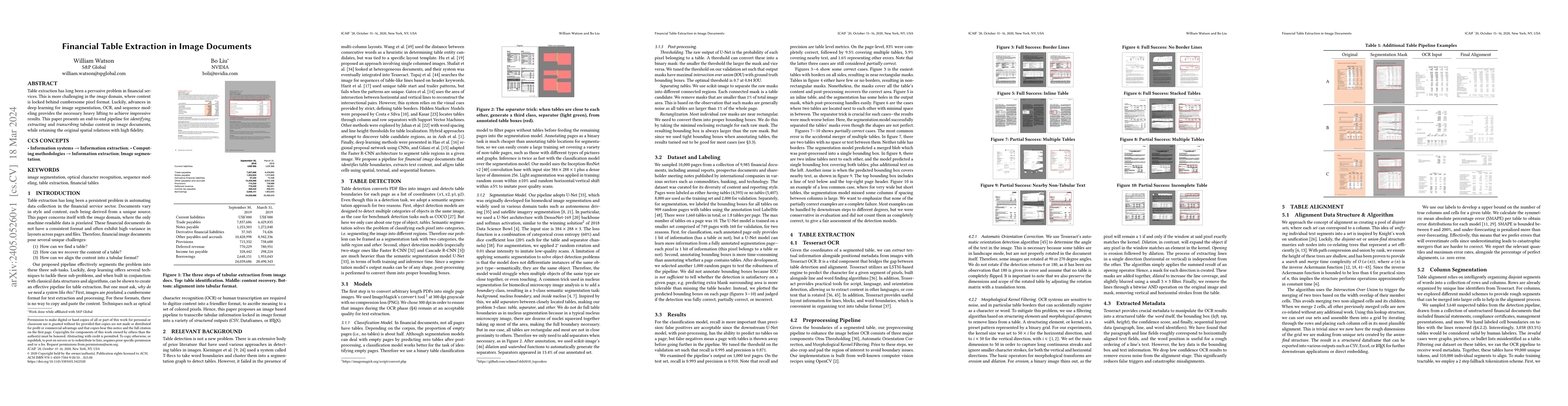 Thumbnail for Financial Table Extraction in Image Documents